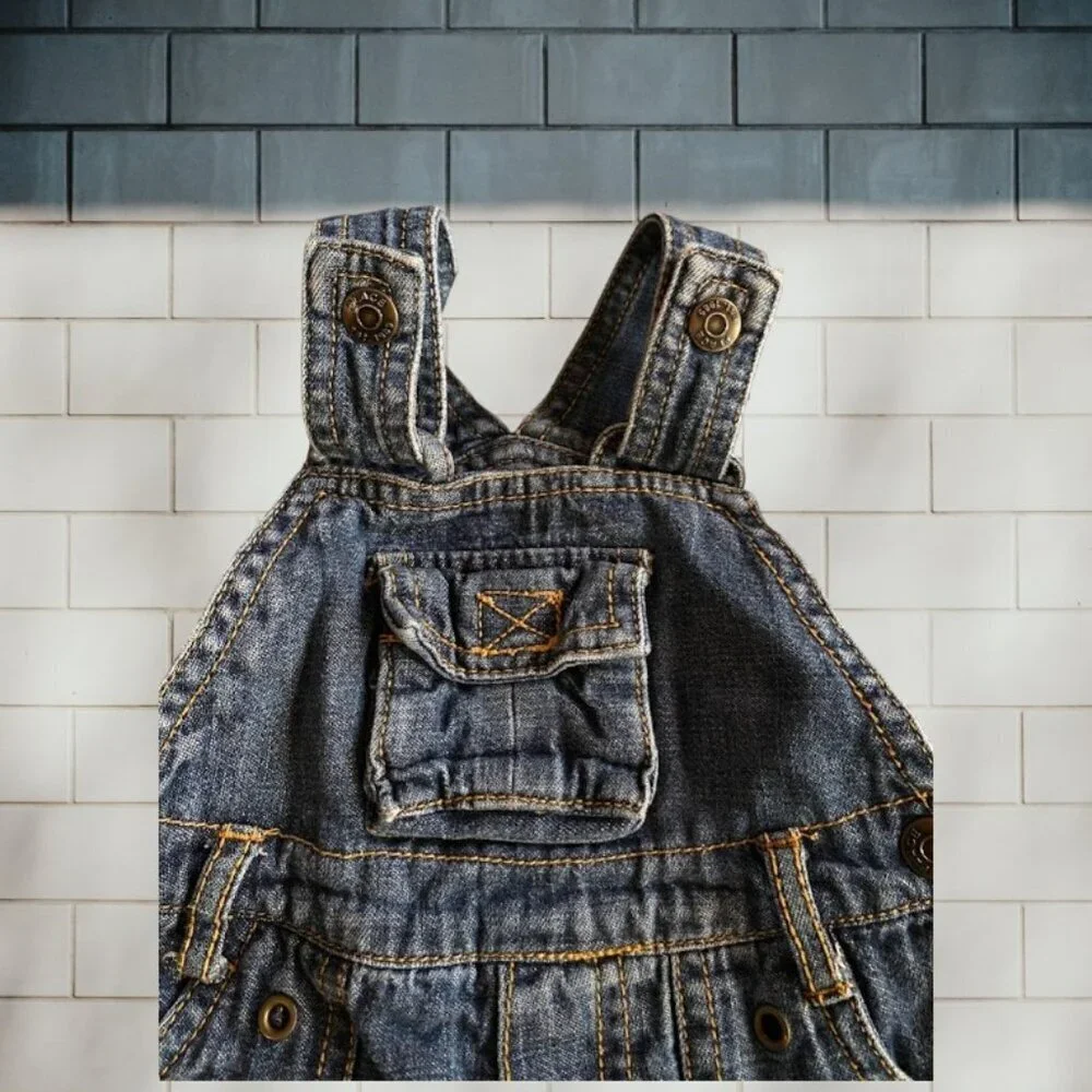 The Children's Place Distressed Jean Overalls